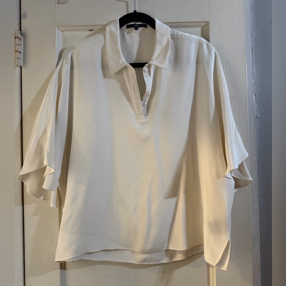 Tibi Silk Blouse L - Picture 2 of 9